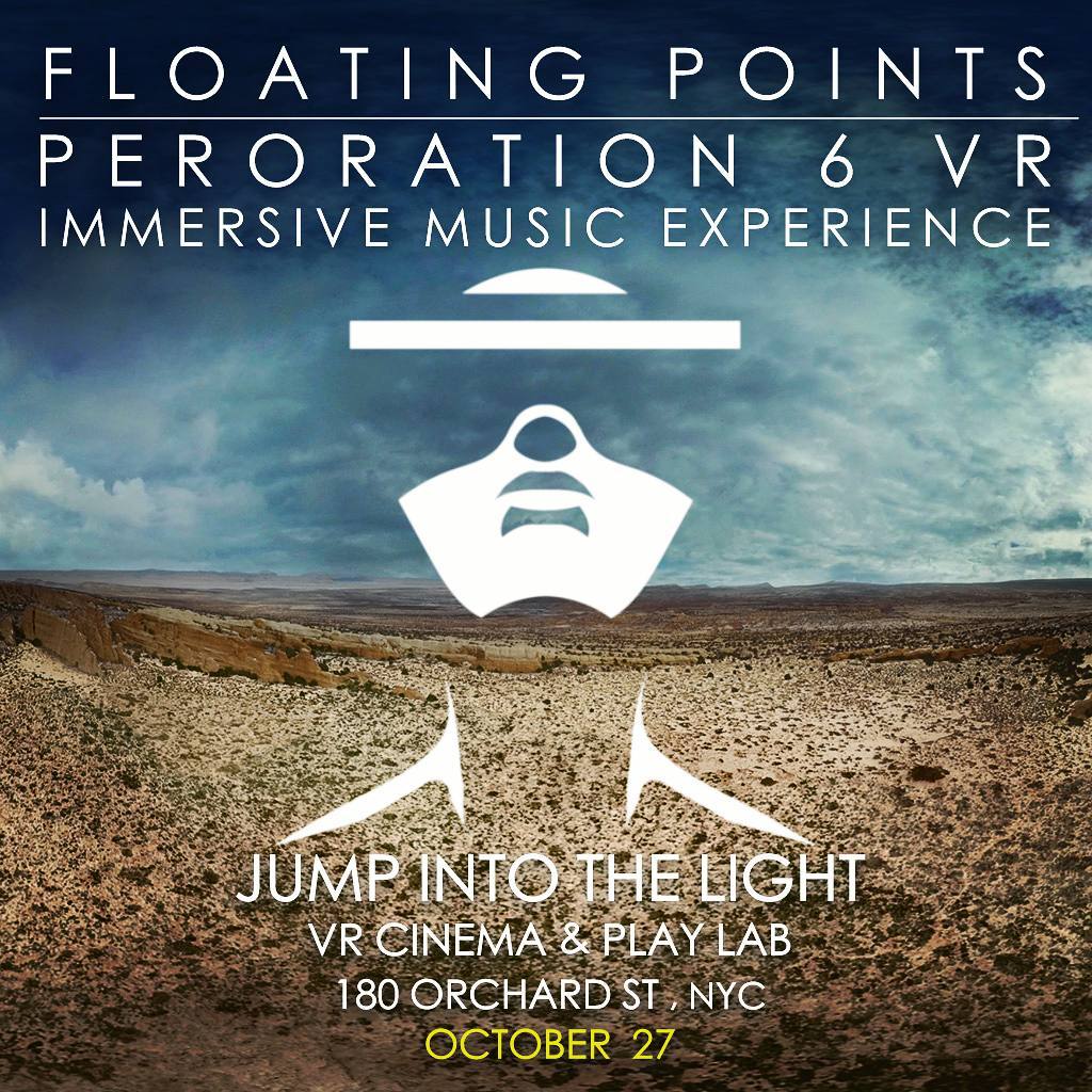 Opening Night Party for Floating Points’ VR Music Experience at Jump Into the Li…