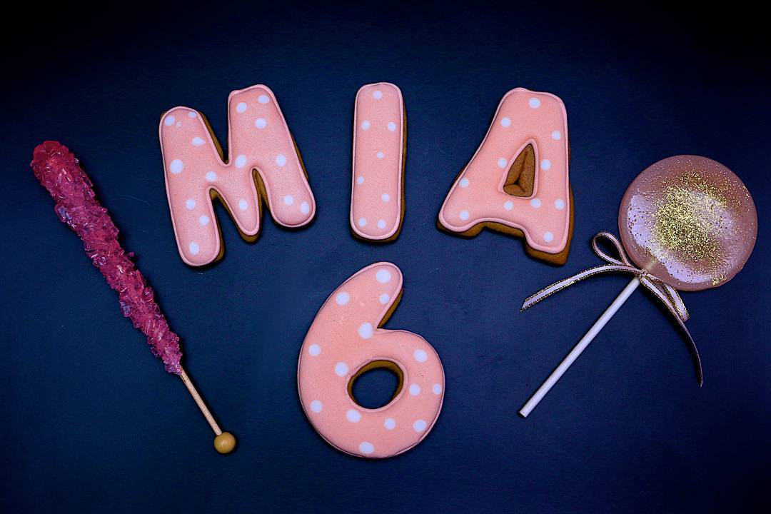 #birthdaynyc#pink#dots#girlbirthdaycake#girlbirthday#nyc#gingercookies#cookies#l…