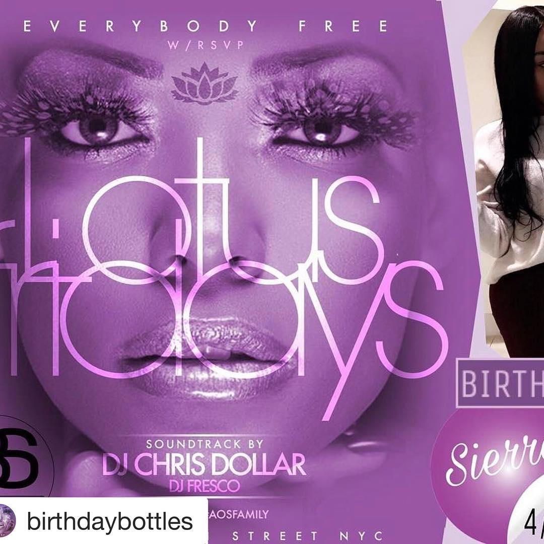 #Repost @birthdaybottles with @repostapp
・・・
#LOTUSFRIDAYSNYC
GRAND OPENING 
FRI…