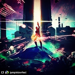 Wanna try to survive endless ennemies in a neon wasteland? Come to #jumpintovrfe…
