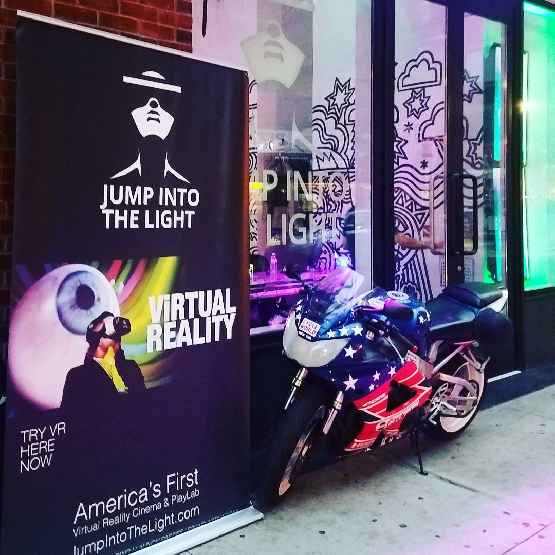 Experience VR. 
Here
Now
180ORCHARD
(close to Stanton str) 
#vrcinema #vrplaylab…