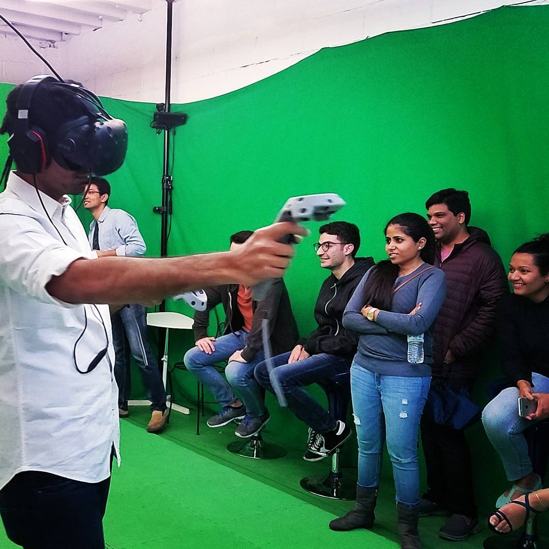 What’s better than  shooting zombies in VR? Watching your friends shoot zombies …