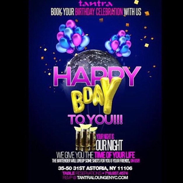 Celebrate your birthday with us! Give us a call 718 937 3474 or email is at RVSV…