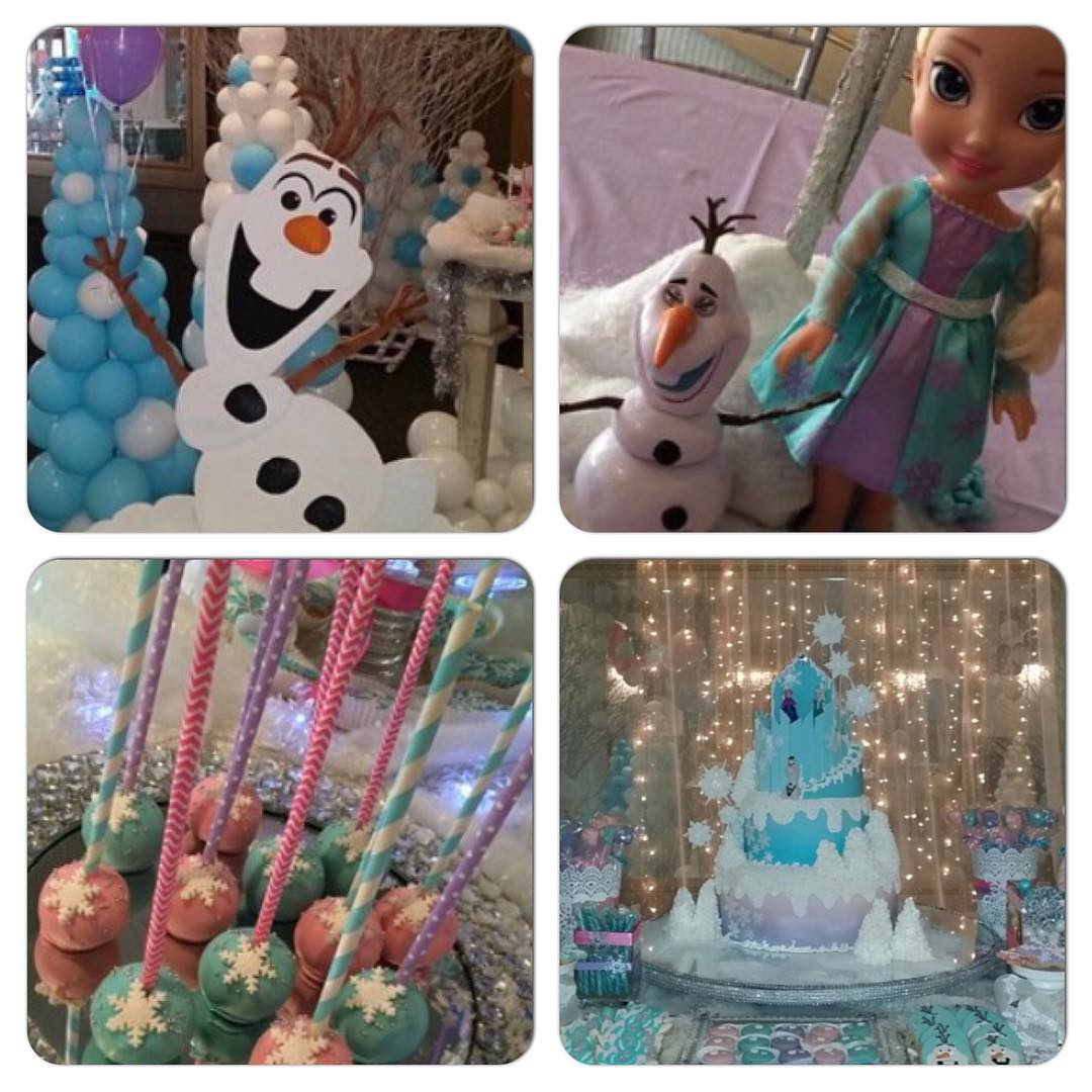 Frozen Birthday Themed. 
Contact us for your next event. 
Base out of NC and NYC…