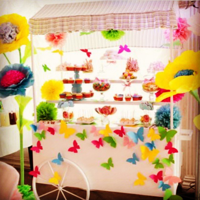 Candy buffet for children’s party by @wemakefun | Десертный стол для детского пр…