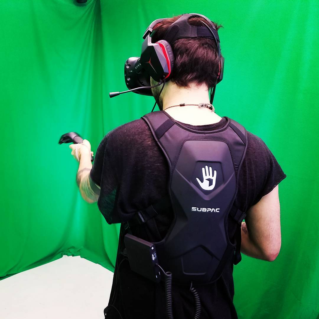 @subpac is in da house!! Feel the music and VR tonight!! #JumpIntoTheLight #JITL…