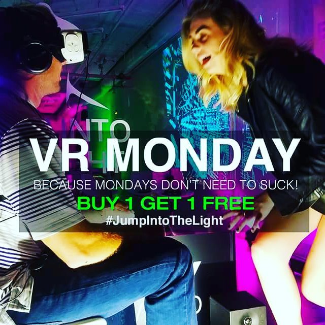 Experience something new this Monday! 
Jump Into The Light is America’s first Vi…