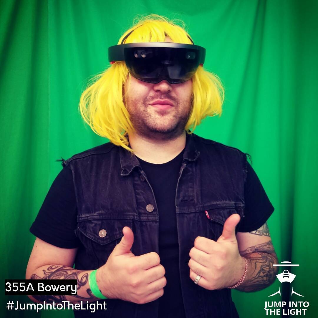 Holoween!! #hololens #microsoft #mixedreality #JumpIntoTheLight #jumpintotheligh…