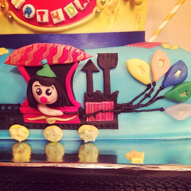 #edible #train#carnival #birthday #birthdaynyc #custom #cake #party #eventnyc #e…