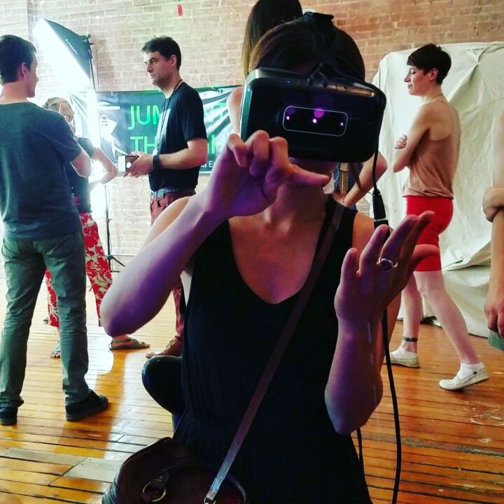 Just use your hands and feel like a master of the universe! 
Oculus with Motion …