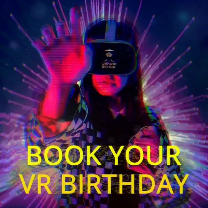 Have your next birthday in Virtual Relity! The most unique way to celebrate!!
DM…