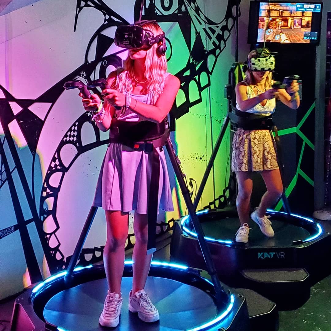 Jump into a different reality at our VR arcade and playlab. We have tons of game…