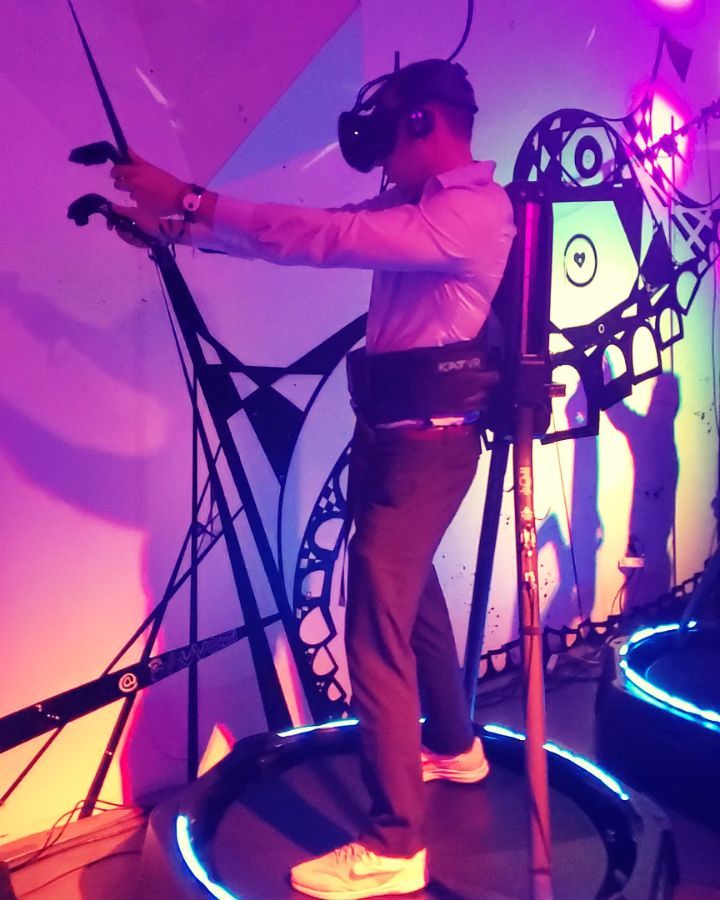 After work fun time on a vr treadmill
All day pass $40
Come and play in VR!
.
.
…