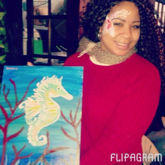Artists of all ages, adorned with mystical face paintings, joined us this Monday…