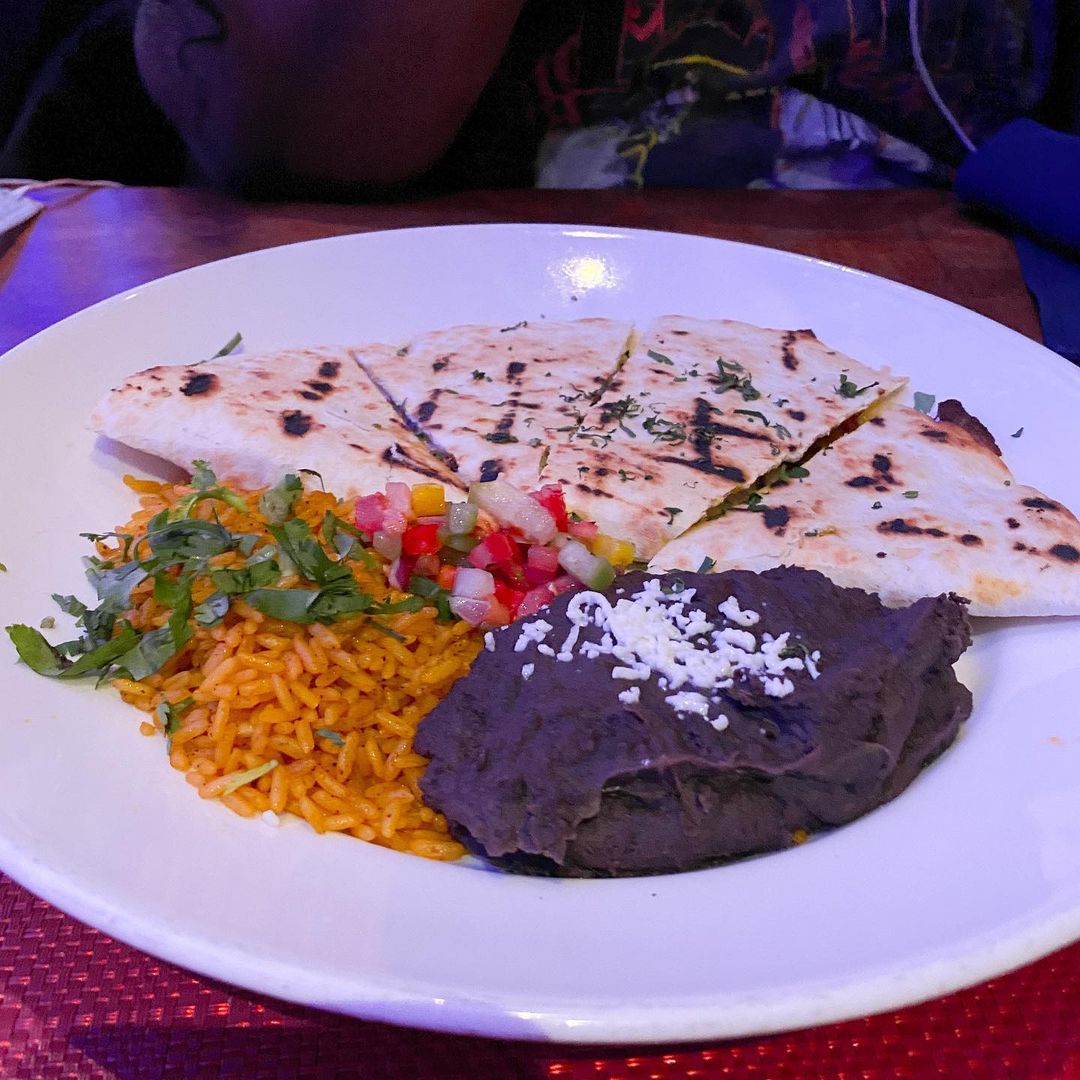 $18 QUESADILLA DE CARNE ASADA-
Guajillo chile-tequila-marinated grilled steak an…
