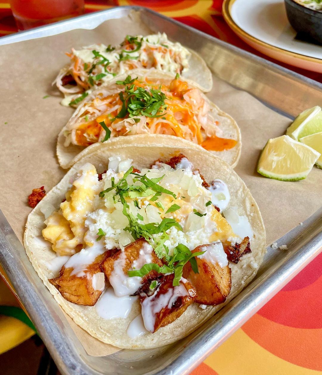 Taco time! 
Did you know that we offer 18 types of tasty tacos during brunch!? T…