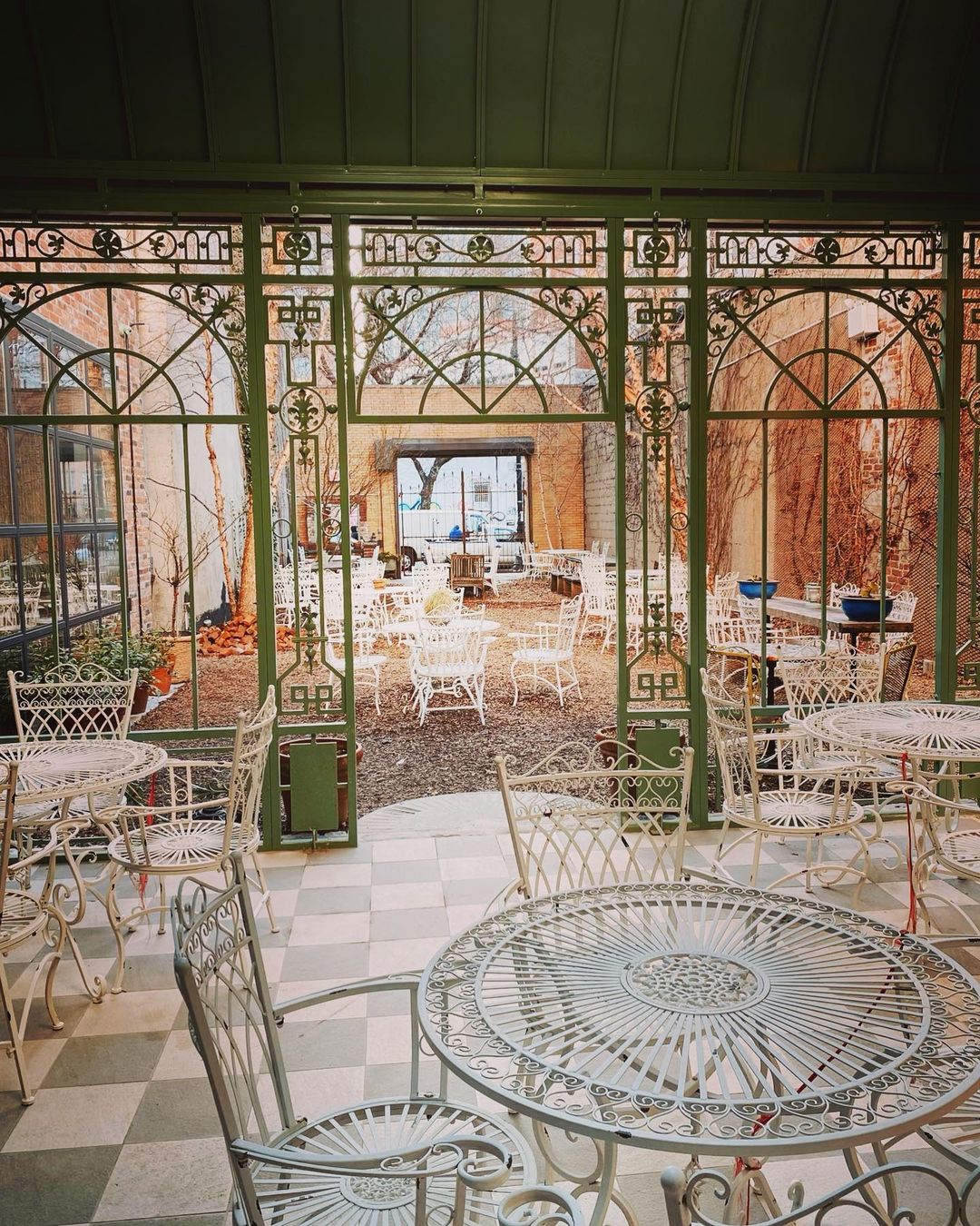 Our Conservatory is almost ready. 
Just not quite yet….
