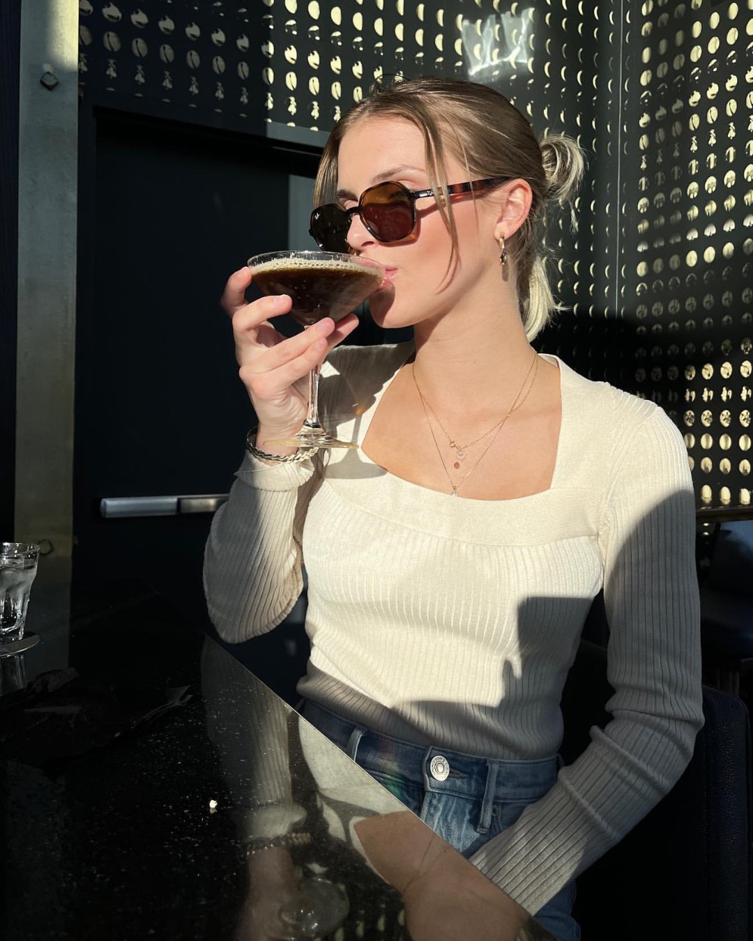 Sippin’ espresso ‘tinis is our favorite pre-weekend activity.  : @camillemarrs…