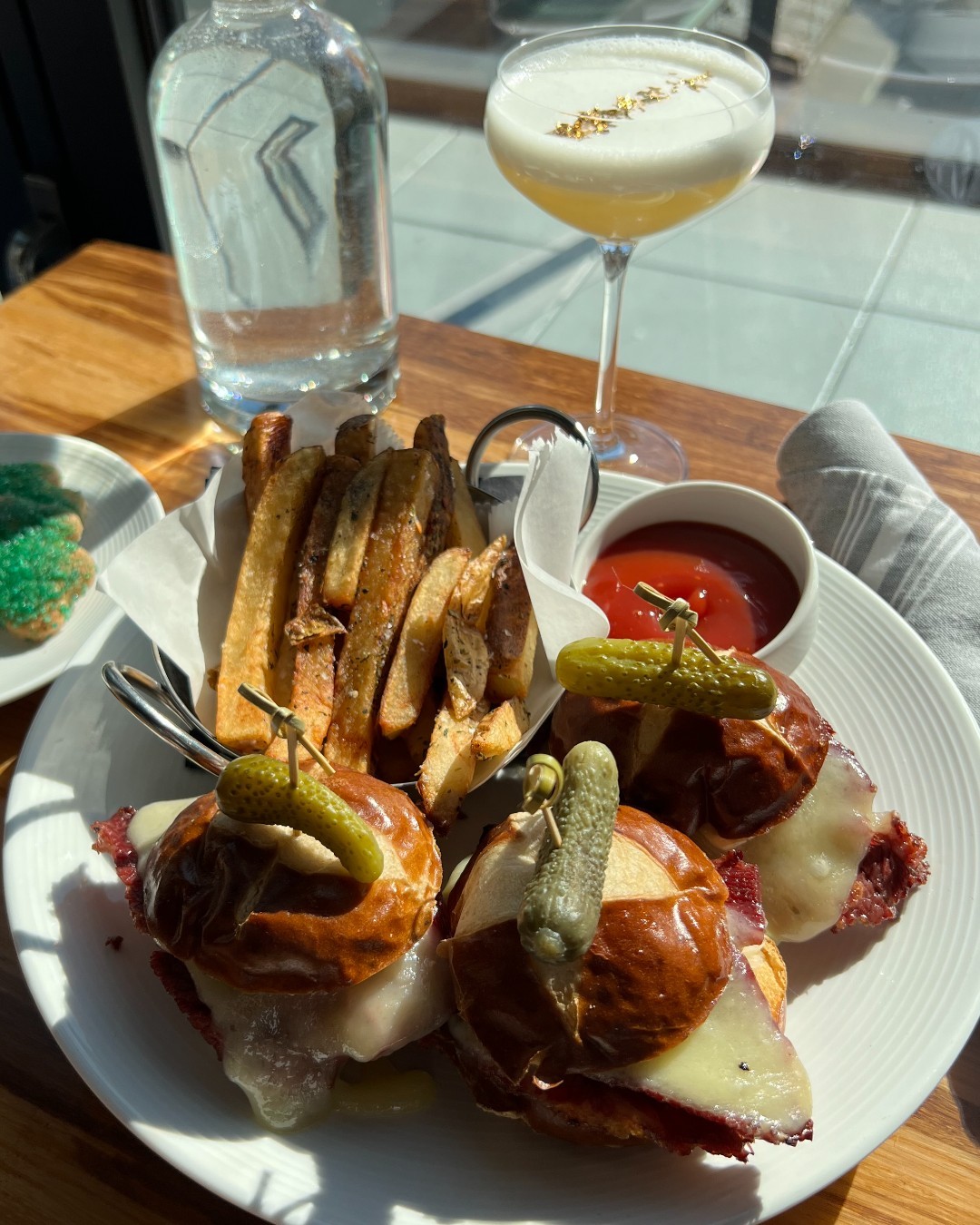 Our St. Patty’s Day specials have us feeling extra lucky.  

Corned beef sliders…