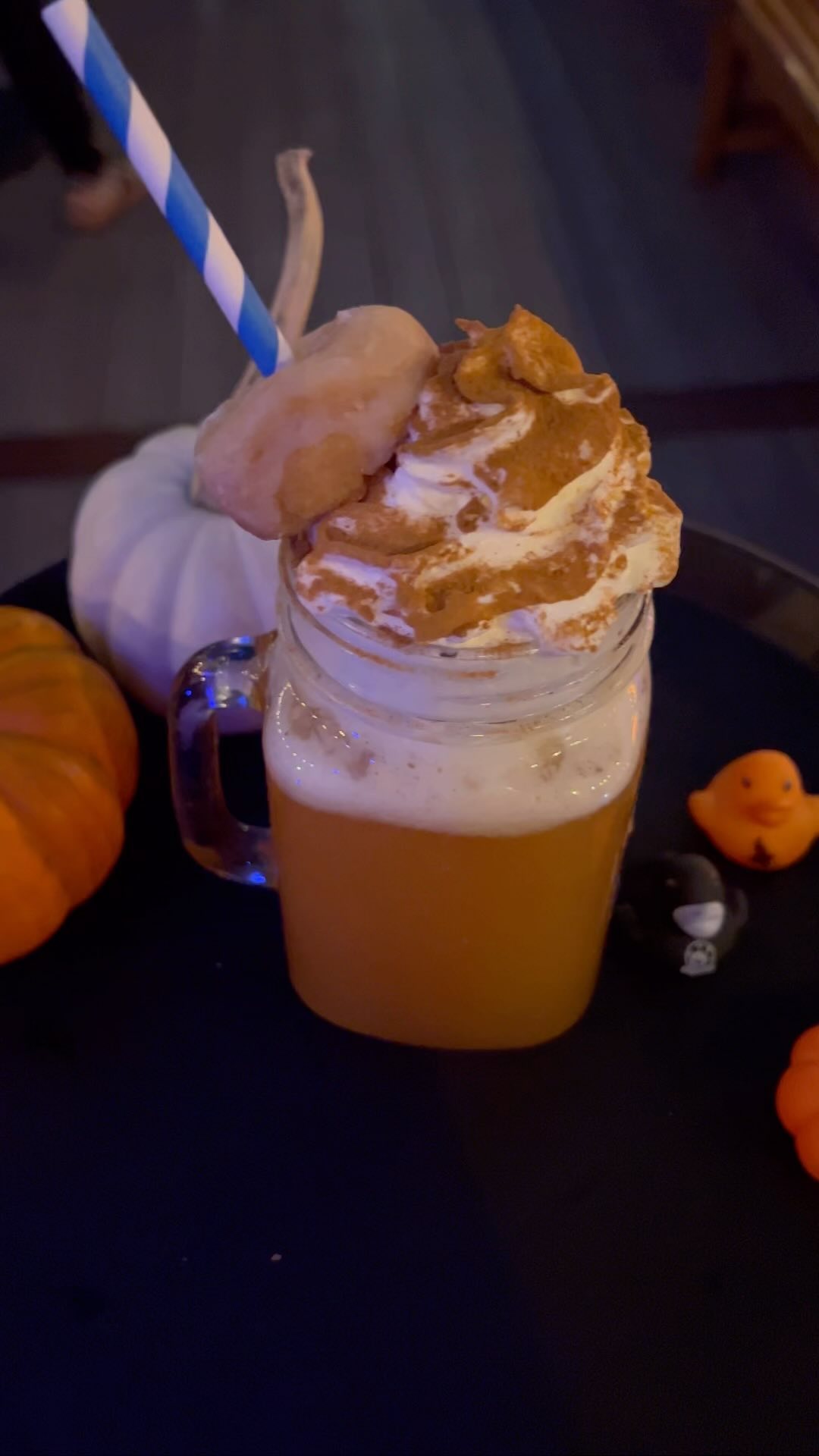 Boozy or virgin hot cider is back.
Full line of hot drinks coming back soon.
.
….